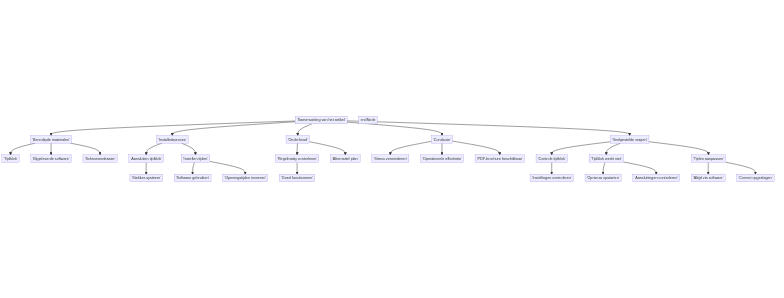 Hoe installeer ik een tijdklok voor mijn winkeldeur? — schematisch overzicht